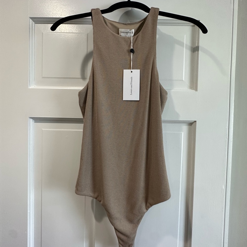 Women's Tan Bodysuit